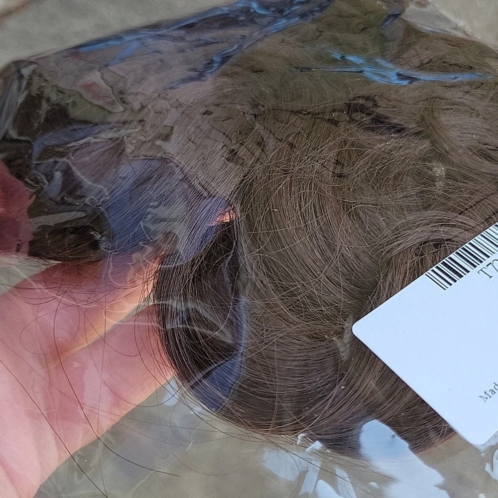 Florata Brown Clip In Hair Extensions with Wig Cap Bundle New